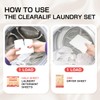 CLEARALIF All in One Laundry Detergent Sheets Kit, Magnolia Scent,