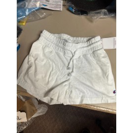 Champion Large Champion Women's Shorts M3280 White wide waist band drawstring short