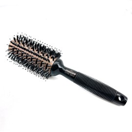 Phillips Brush Luxe Tourmaline Monster Vent 4 Poly-Tip Professional Hair Brush (2.75” Barrel Head) - Vented Blowout Hairbrush with Poly Tipped Nylon & Boar Hair Bristles