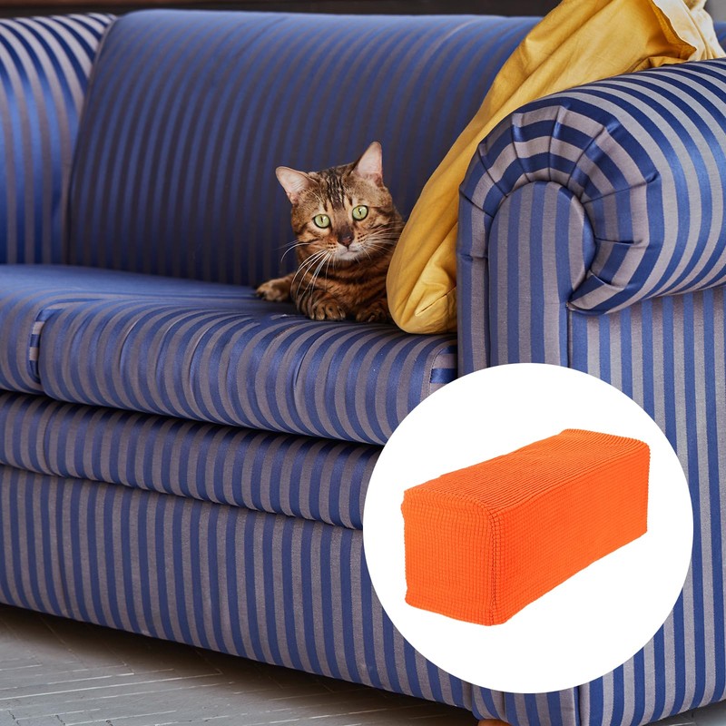 sourcing map 2pcs Stretch Armrest Covers for Chairs/Sofas, Couch Arm
