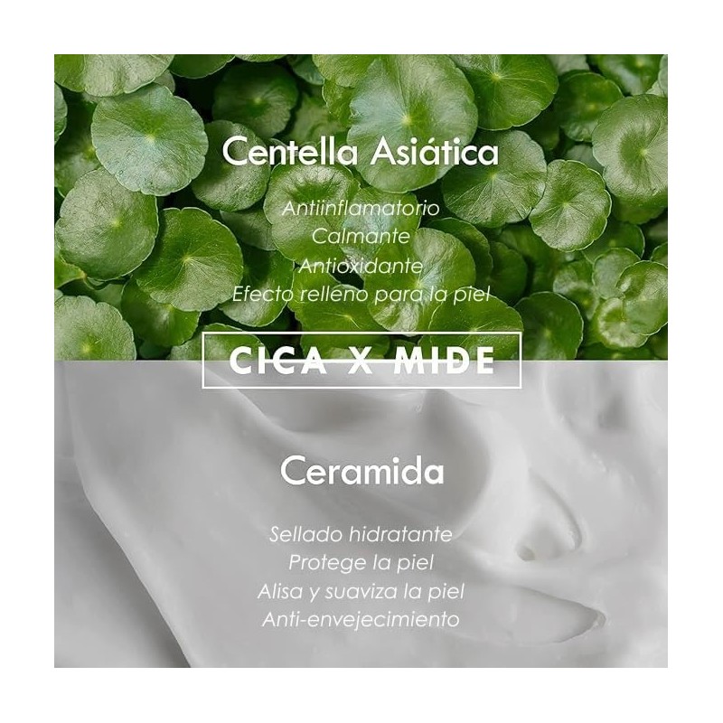 DERMAL - Suero Facial Calmante con Cicamida, Alivia el Enrojecimiento