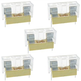 Clear 5x20mm PCB Fuse Holder (Pack of 5)