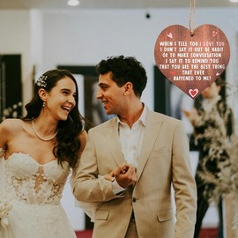 I Love You Christmas Ornaments Couple Gifts for Him Her Anniversary Birthday Wedding Gifts for Bride Newlyweds Home Engagement Gifts for Couples Ornament Girlfriend Boyfriend Fiance Valentines Gift