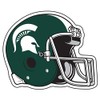 Craftique Michigan State Decal (Spartan Helmet Decal (3",4",6",12"), 3 in)