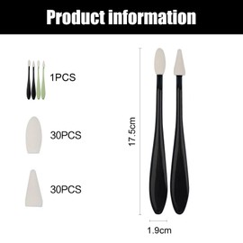 64 Pcs Pastel Blending Tools Set,Artist Blending Sponge Pens,Sketch Wipers,and Blending Stumps for Drawing,Sketching,Detail Painting