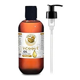 Bella Terra Oils - Organic Vitamin E Oil 8 oz - Introducing the Potency of Natural Organic Vitamin E, Extracted from Organic Wheat Germ, A Beacon for Face Oils & Serums