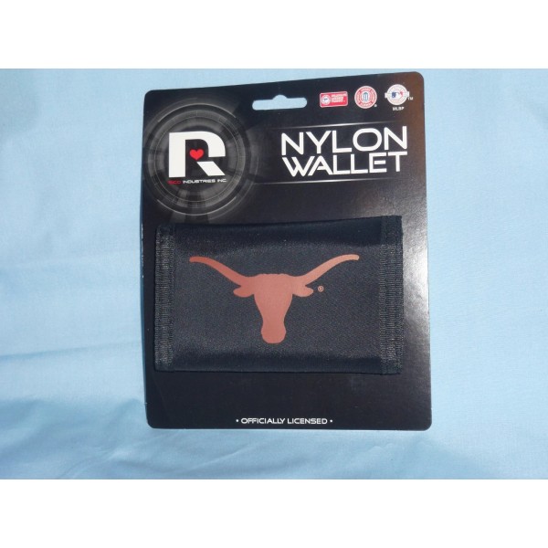 Rico Industries TEXAS LONGHORNS Nylon TriFold WALLET by Rico NIP
