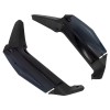 YHMTIVTU Adjustable Dark Smoke Air Deflectors Fits For Honda Gold