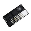 Dynasty 01-31-023 BRASS DARTS SET "SEVEN" (Black)