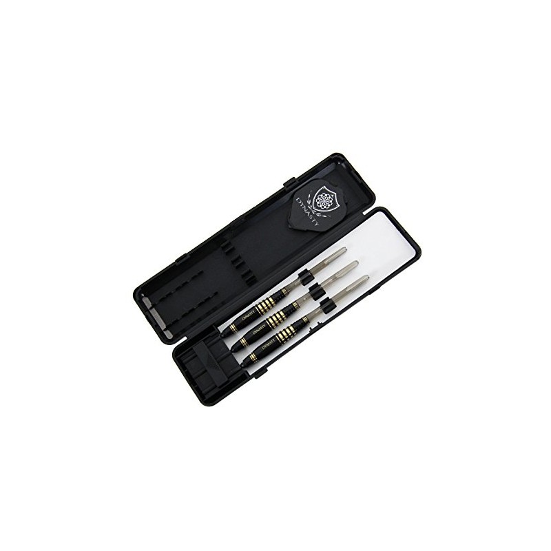 Dynasty 01-31-023 BRASS DARTS SET "SEVEN" (Black)