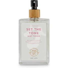 Toner for Face | Set The Tone by The Organic Skin Co. | Hydrating Toner Facial Spray | Rosewater Face Mist | Face Toner for Women and Men | Honeysuckle, Rose Oil, Rose Flower Water and Aloe Vera