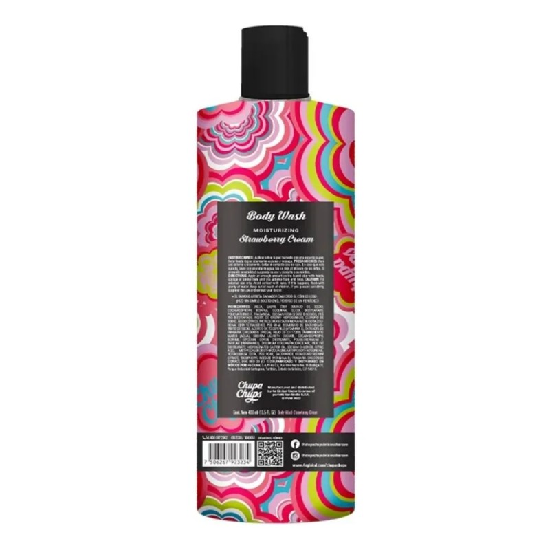 Gel De Ducha Strawberry Cream 400ml Chupa Chups