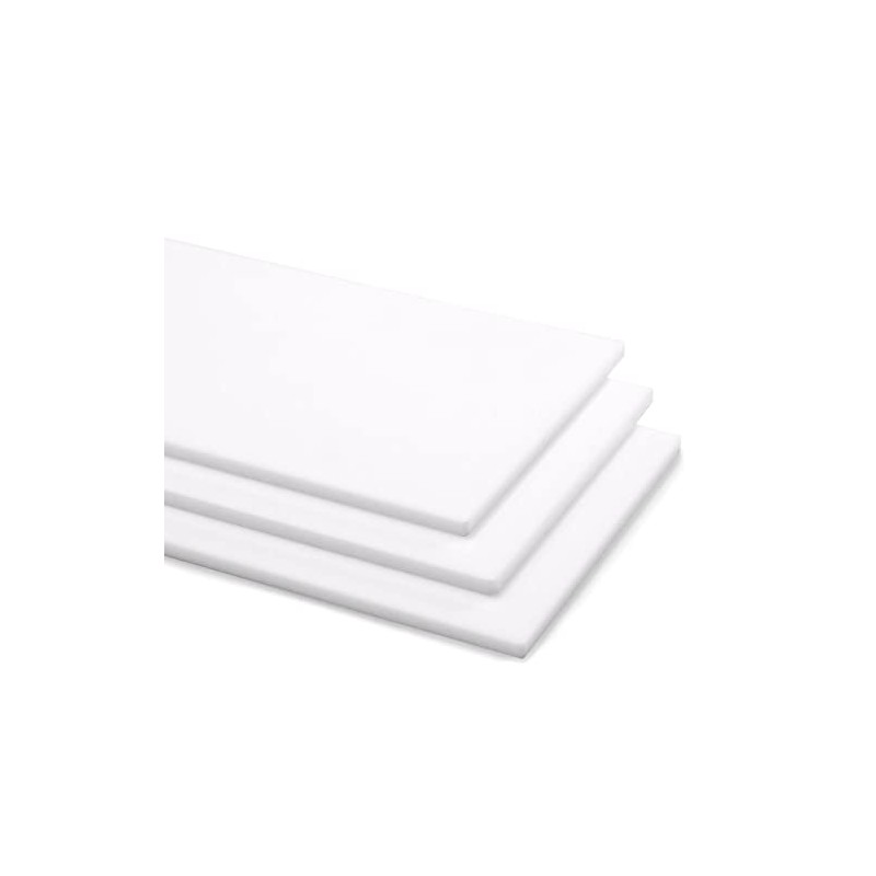 3mm Perspex White Gloss Acrylic Plastic Sheet Panel with Finished
