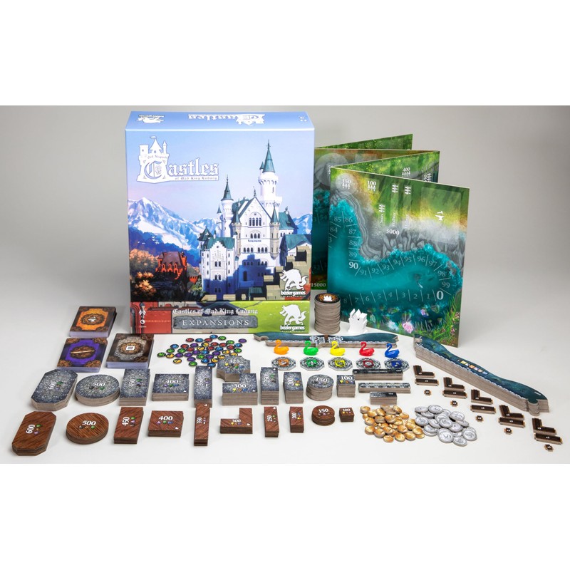 Castles of Mad King Ludwig Expansions 2nd Edition by Bezier