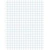School Smart Double Sided Graph Paper, 8-1/2 x 11 Inches,