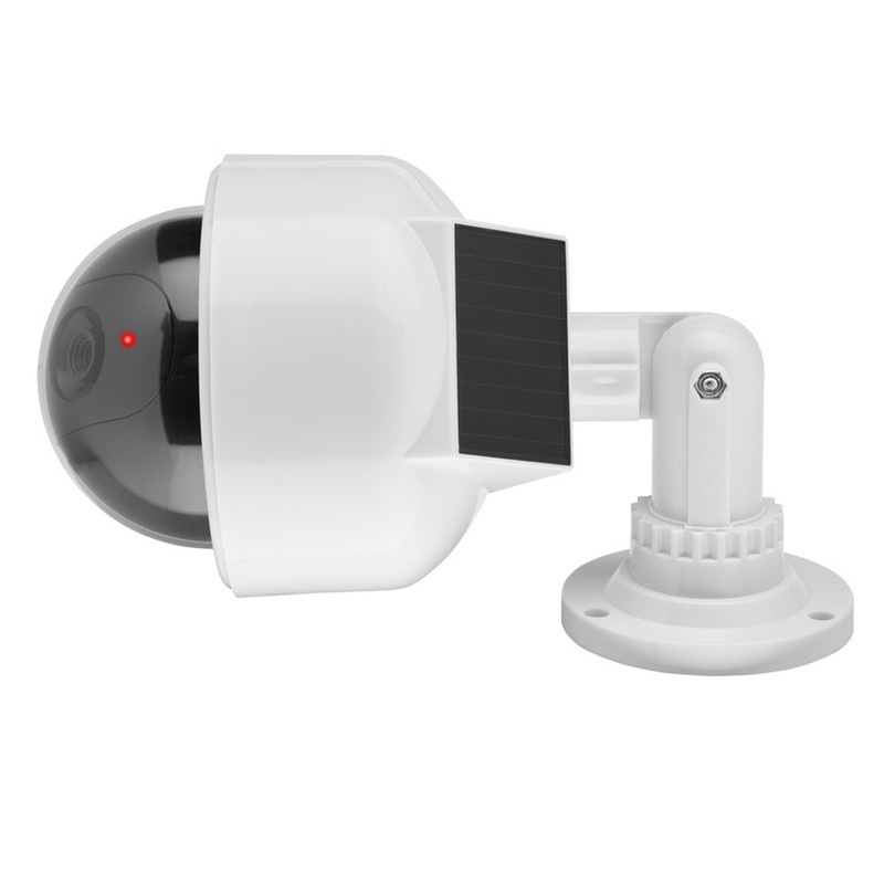 Dummy Camera Indoor & Outdoor Realistic Dome Shape Solar Security