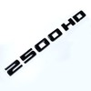 2pack OEM 2500HD Letter Nameplate Emblems 2500 HD Badge Replacement