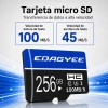 Pack 2 MicroSD EdaGyee de 256 GB Clase 10 U3
