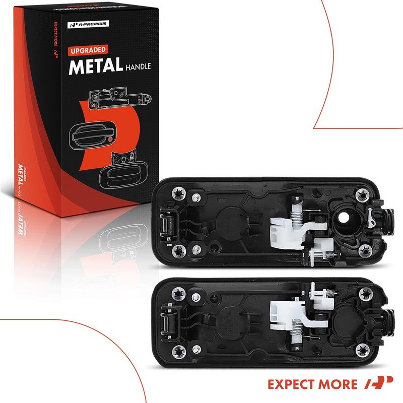 A-Premium Upgraded Metal Exterior Door Handles Compatible with Ford F-150