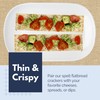 Snacktery Spelt Everything Flatbread Crackers - All Natural Spelt Crackers