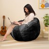 IEVENW Pumpkin Bean Bag Sofa Chair, Bean Bag Chair with