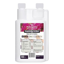 Prevegenics Bougainvillea Liquid Fertilizer | (32 fl. oz.) | Improve Bloom Count and Quality of Bougainvillea | Easy to Use