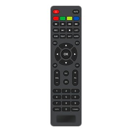 AULCMEET Remote control, replacement remote control suitable for Xoro HDD Twin Receiver HRS 9194 Twin HRS 9194 HDD Twin