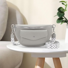 Atgbiem 2025 Bum Bag Women's Shoulder Bag Small Crossbody Bag Small Handbag Beautiful Birthday Gift for Women, gray