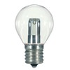 Satco S9167 LED S11 Clear 2700K Intermediate Base Light Bulb,