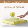 Augld Square Chair Seat Cushion Memory Foam Chair Cushion for