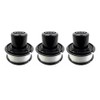 HASME RS-136-BKP Replacement Trimmer Line Spool Pack for Black &