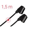 Hama Scart Cable Basket 1.5 m 21-Pin for TV Connection