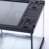 REPTI ZOO Mini Reptile Glass Terrarium,Front Opening Door Full View