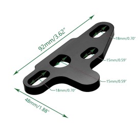 BILLFARO Oil Pump Alignment Tool,Oil Pump Guide Kit Tool Cam Swap Pickup Tube Girdle Brace Hold Down Installation Engines Tool for Gen V Lt1 Lt4 Lt5 L83 L86 L87 Engines(Black)