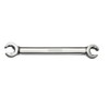 KS Tools 518.0504 CHROMEplus Open double ring spanner, 1/2"x9/16"