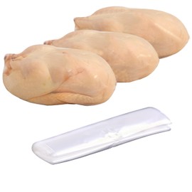 Poultry Shrink Bags 20pack 12" X 16" Inches Chicken Shrink Bags Chicken Bags Heat Shrink With 20 Zip Ties,10 Straw For Chickens,Rabbits