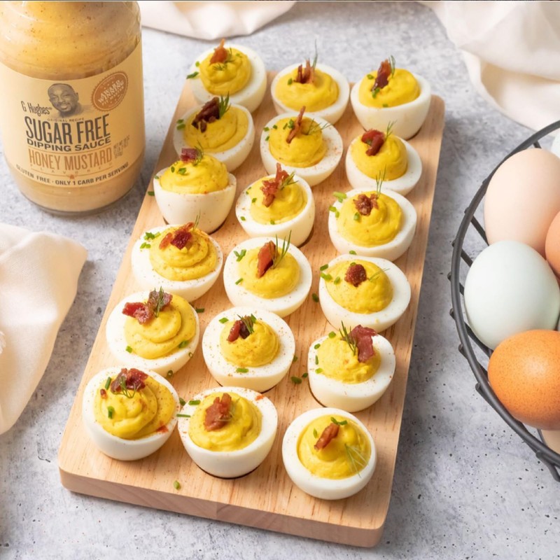 G Hughes Sugar Free, Honey Mustard Dipping Sauce - Sugar