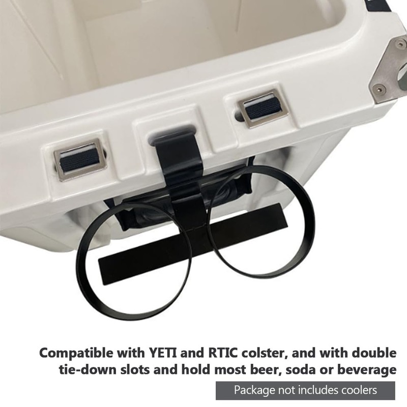 UISKEDS Cup Drink Holder Compatible with YETI and RTIC Coolers