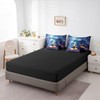 Cartoon Dragon Bedding Set,Mysterious Jungle Moon Night Full Comforter Set