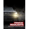 Torchbeam Headlight Assembly Replacement for Silverado/Avalanche 1500/2500/3500 (2003-2006) Smoke Housing