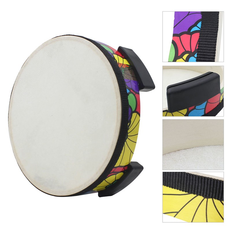 Lightweight Durable Traditional Frame Drum Percussion Musical Instruments for Kids