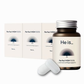 Heis MSM 2000mg joint cartilage knee MSM supplement, 60 tablets, 3 pieces / 히이즈 MSM 2000mg 관절 연골 무릎 엠에스엠 영양제, 60정, 3개