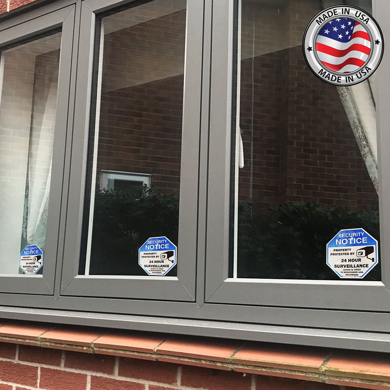 Psyfer® (Fade-Free) 6 Pack - 2⅝" UV Security Stickers [Made