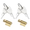 Pack of 2 Tow Bar Lock with 4 Replacement Keys