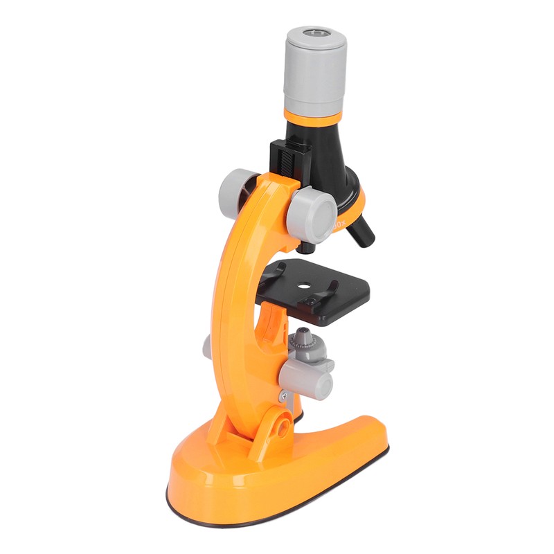 Kids Microscope Kit LED 1200X Microscope with Specimen Slides Science