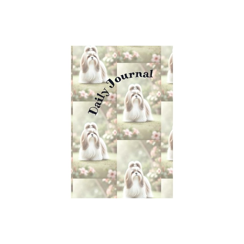 Shih Tzu Journal: Lined for Your Thoughts: Shih Happens—Write It