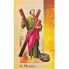 William J. Hirten Deluxe Catholic Holy Card with Traditional Prayers