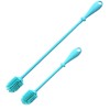 HZACHYX Silicone Cleaning Brush Set, Cup Brush, Long and Short
