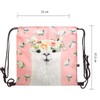 cosey - Gym bag with allover print - Floral Lama