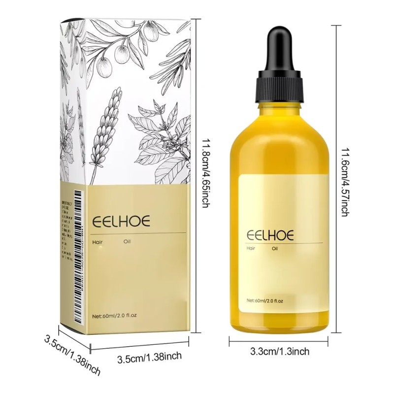 Aceite Estimula Crecimiento Cabello Anticaida Fortalece 60ml